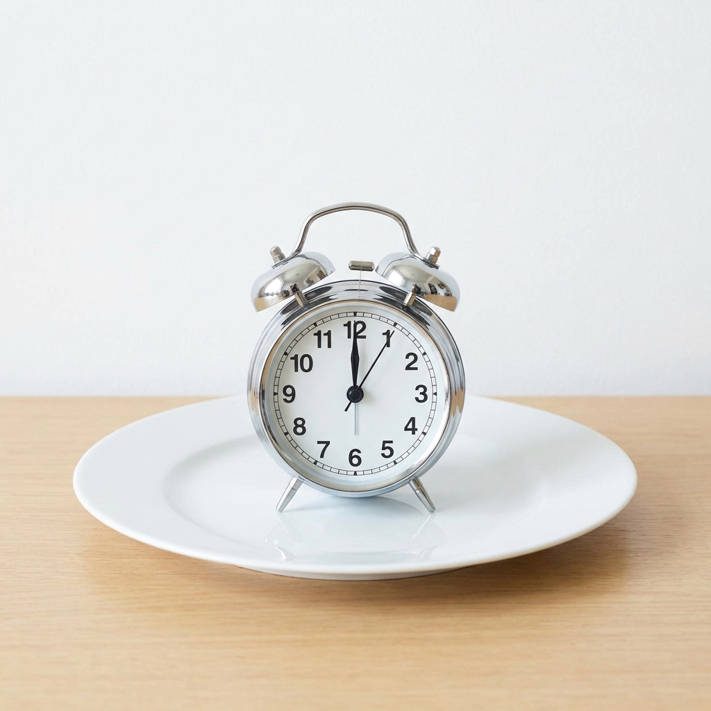 Relógio no prato